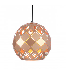 Paulela Modern 1 Light Dome Pendant Ceiling Light E27-1