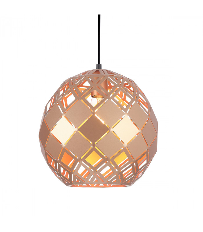Paulela Modern 1 Light Dome Pendant Ceiling Light E27-1