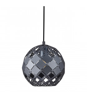 Paulela Modern 1 Light Dome Pendant Ceiling Light E27-1
