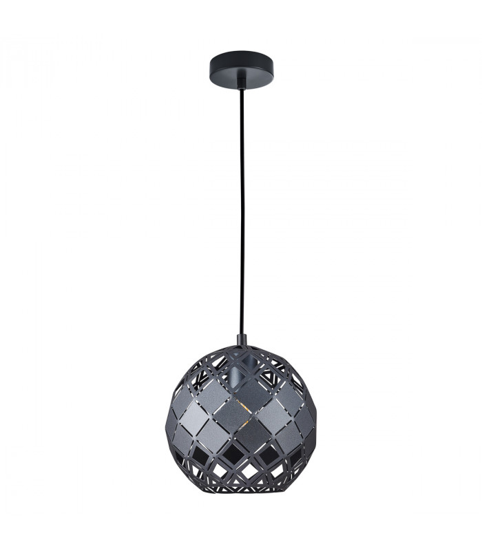 Paulela Modern 1 Light Dome Pendant Ceiling Light E27-2