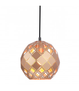 Paulela Modern 1 Light Dome Pendant Ceiling Light E27-1