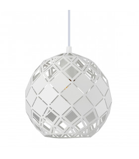 Paulela Modern 1 Light Dome Pendant Ceiling Light E27-1
