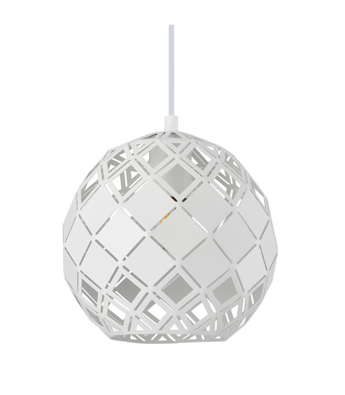 Paulela Modern 1 Light Dome Pendant Ceiling Light E27-1