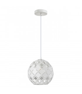 Paulela Modern 1 Light Dome Pendant Ceiling Light E27-2
