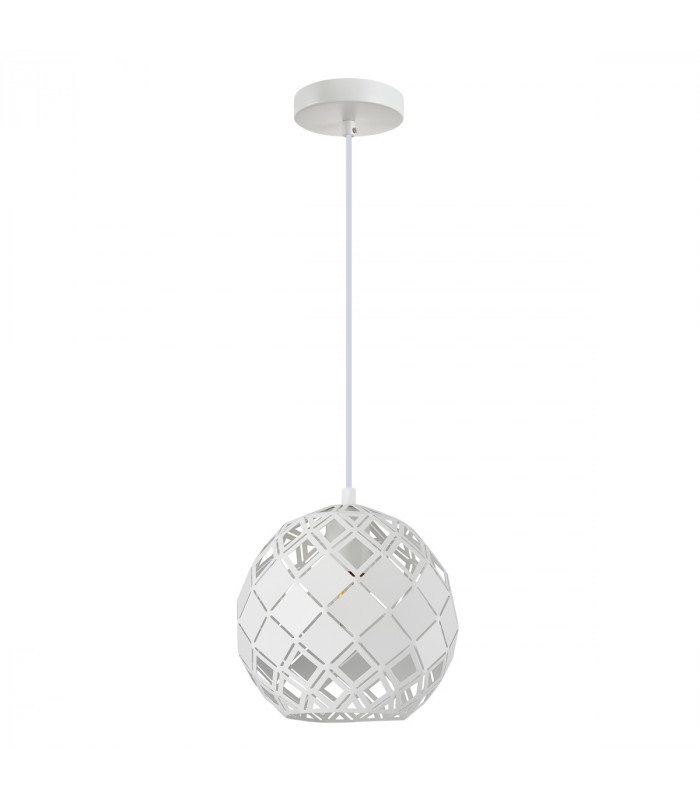 Paulela Modern 1 Light Dome Pendant Ceiling Light E27-2