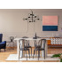 Portel Industrial Retro 8 Light Multi Arm Pendant Ceiling Light E27-3