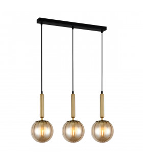 Ravena Modern 3 Light Bar Pendant Ceiling Light E27 LED-1