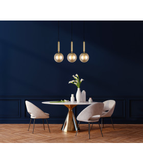 Ravena Modern 3 Light Bar Pendant Ceiling Light E27 LED-3