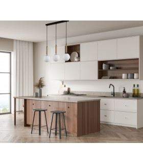 Ravena Modern 3 Light Bar Pendant Ceiling Light E27-3