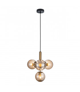 Ravena Modern 4 Light Globe Pendant Ceiling Light E27 LED-1