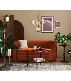 Ravena Modern 4 Light Globe Pendant Ceiling Light E27 LED-3