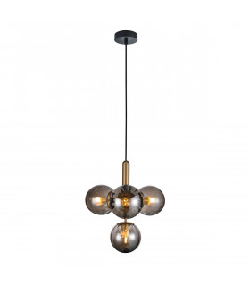 Ravena Modern 4 Light Globe Pendant Ceiling Light E27 LED-1
