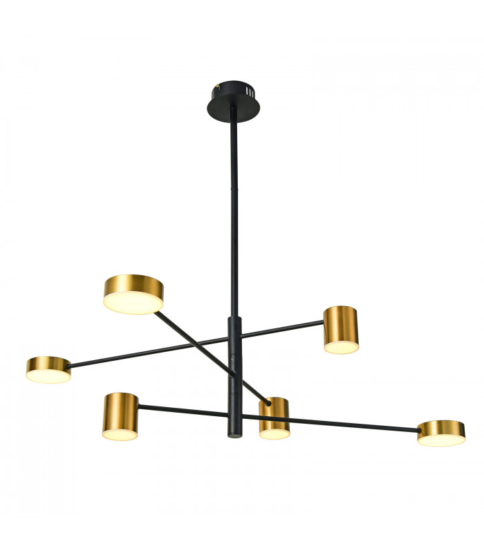 Remdal Modern Multi Arm Pendant Ceiling Light LED 3000K-1