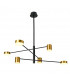 Remdal Modern Multi Arm Pendant Ceiling Light LED 4000K-1