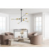 Remdal Modern Multi Arm Pendant Ceiling Light LED 3000K-3