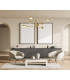 Remdal Modern Multi Arm Pendant Ceiling Light LED 3000K-3