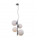 Riga Modern 2 Light Globe Pendant Ceiling Light E27+E14-2