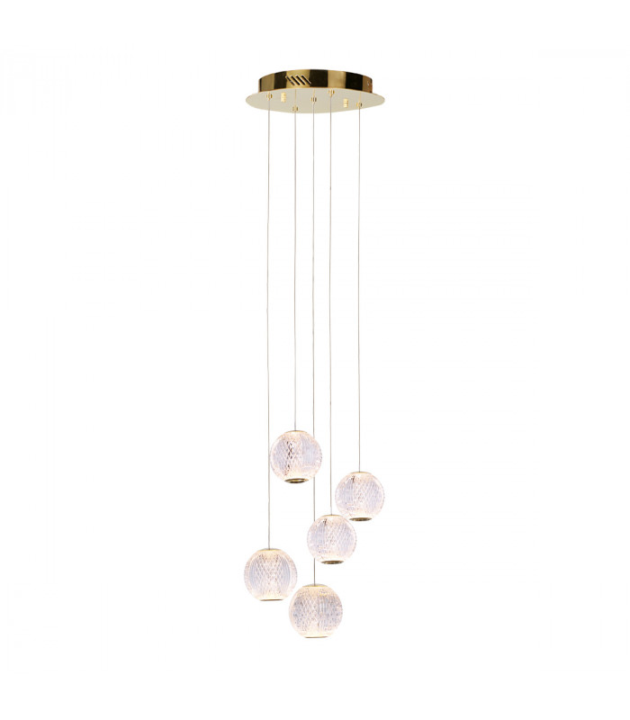 Rosario Classic Cluster Pendant Ceiling Light LED 3200K-1