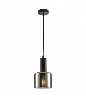 Santia Modern 1 Light Dome Pendant Ceiling Light E27-1