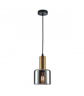 Santia Modern 1 Light Dome Pendant Ceiling Light E27-1