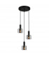 Santia Modern 3 Light Cluster Pendant Ceiling Light E27-1