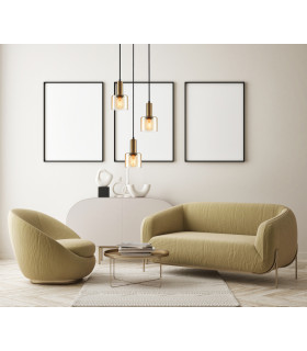 Santia Modern 3 Light Cluster Pendant Ceiling Light E27-3