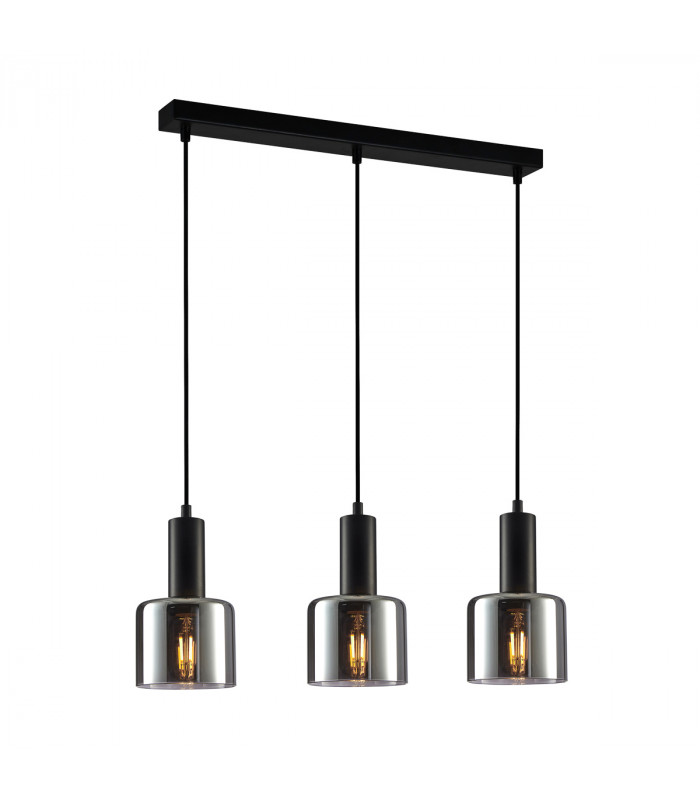 Santia Modern 3 Light Bar Pendant Ceiling Light E27-1