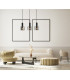 Santia Modern 3 Light Bar Pendant Ceiling Light E27-3