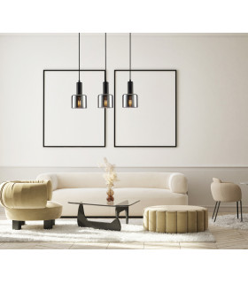 Santia Modern 3 Light Bar Pendant Ceiling Light E27-3