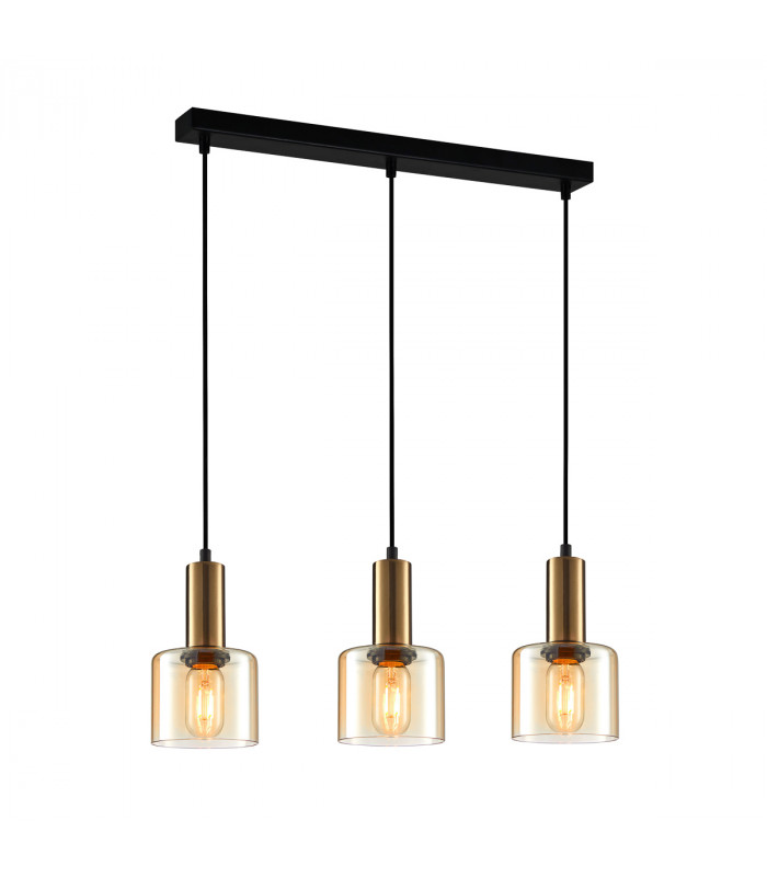 Santia Modern 3 Light Bar Pendant Ceiling Light E27-1