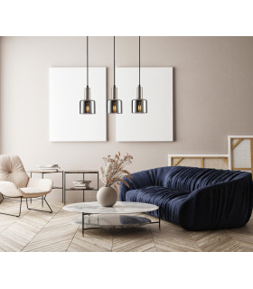 Santia Modern 3 Light Bar Pendant Ceiling Light E27-3