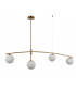 Senai Modern 4 Light Bar Pendant Ceiling Light G9-1
