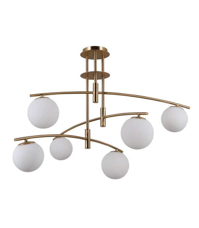 Senai Modern 6 Light Globe Ceiling Light G9-1
