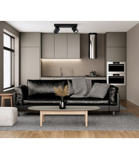 Senova Modern 2 Light Twin Ceiling Spotlight GU10-3
