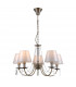 Solana Classic 5 Light Multi Arm Chandelier with Shades E14-2