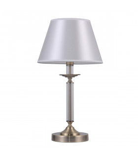 Solana Classic 1 Light Table Lamp with Round Tapered Shade E14-1