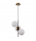 Stelia Modern 3 Light Globe Pendant Ceiling Light E14-1