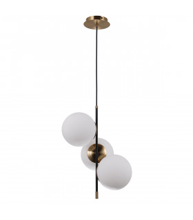 Stelia Modern 3 Light Globe Pendant Ceiling Light E14-1