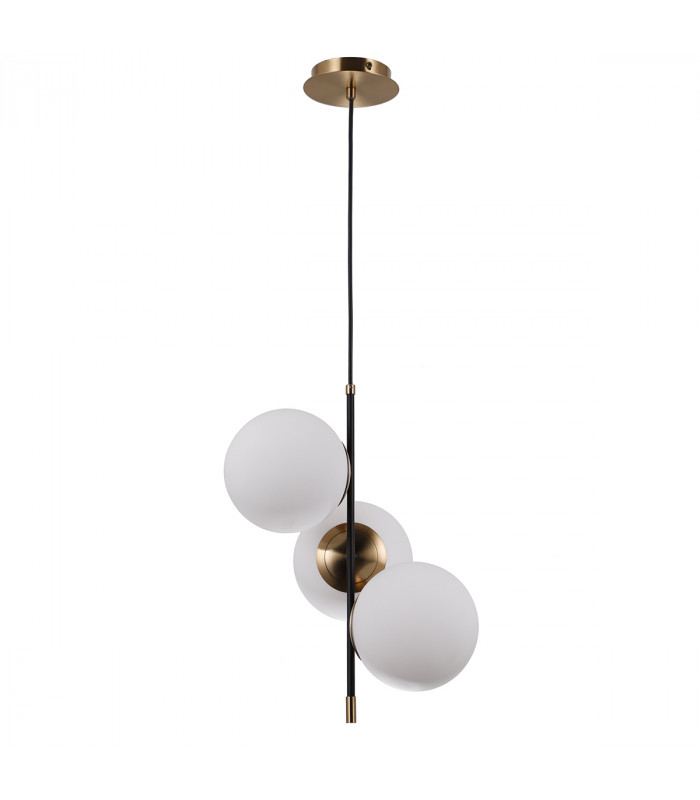 Stelia Modern 3 Light Globe Pendant Ceiling Light E14-1