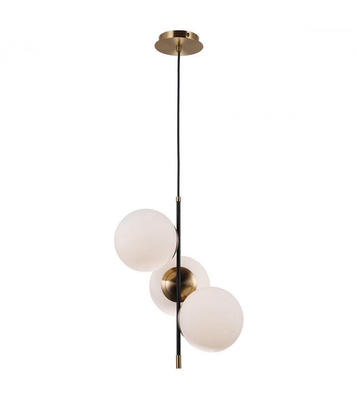 Stelia Modern 3 Light Globe Pendant Ceiling Light E14-2