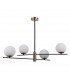 Stelia Modern 4 Light Globe Pendant Ceiling Light E14-1