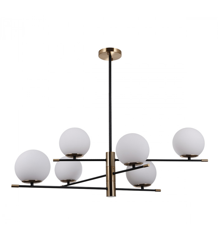Stelia Modern 6 Light Globe Pendant Ceiling Light E14-1