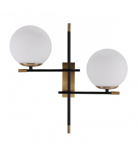 Stelia Modern 2 Light Wall Lamp E14-1