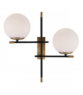Stelia Modern 2 Light Wall Lamp E14-2