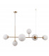 Vailante Modern 6 Light Bar Pendant Ceiling Light E27+E14-1