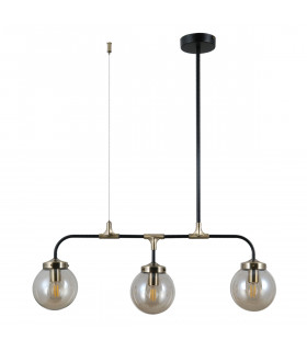 Valpena Industrial Retro 3 Light Bar Pendant Ceiling Light E14-1