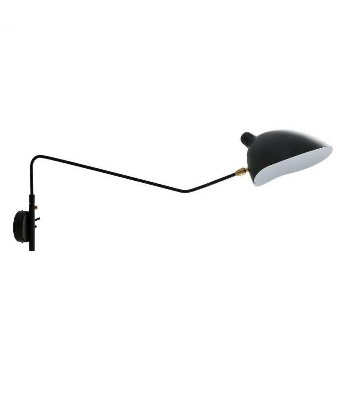 Davis Industrial Retro 1 Light Wall Lamp E27-1