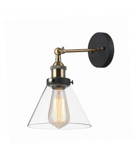 Getan Industrial Retro 1 Light Dome Wall Lamp E27-1