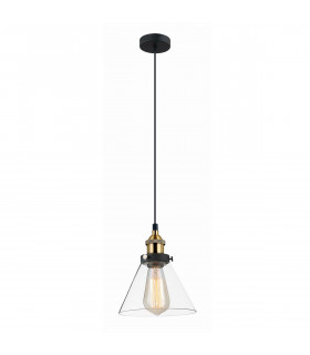 Getan Industrial Retro 1 Light Dome Pendant Ceiling Light E27-1