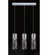 Cordell Crystals 3 Light Bar Pendant Ceiling Light GU10-1